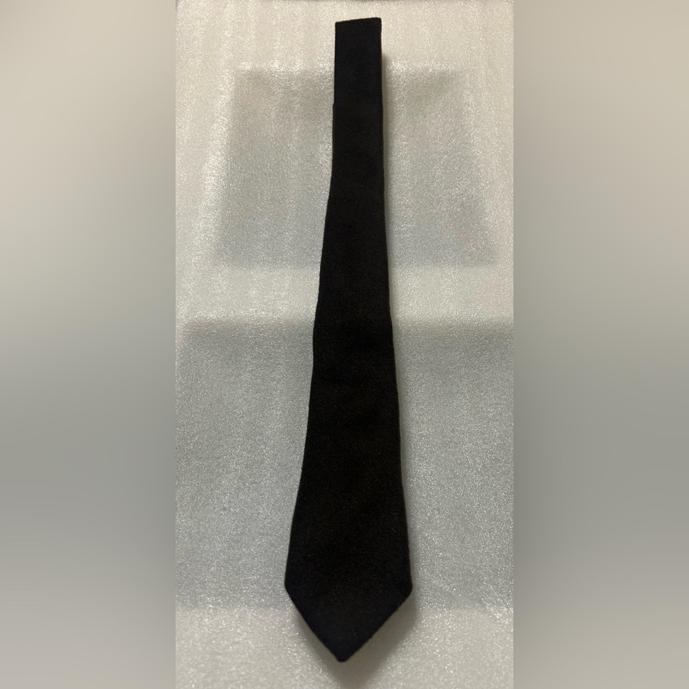 Club Monaco Brown Wool Skinny Tie 2.5” Made in Italy